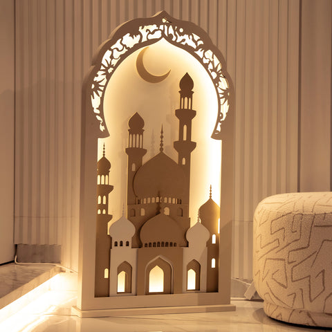 زينة رمضان على شكل محراب - 120cm