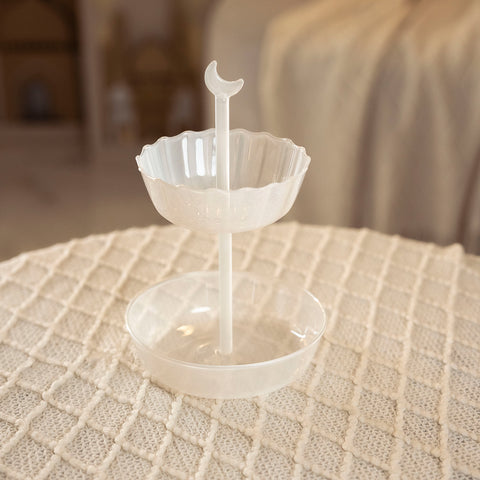 مضيفة تمرية الطبقات -Off White