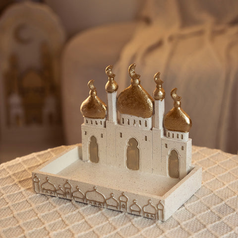 صواني تقديم رمضانية على شكل مسجد