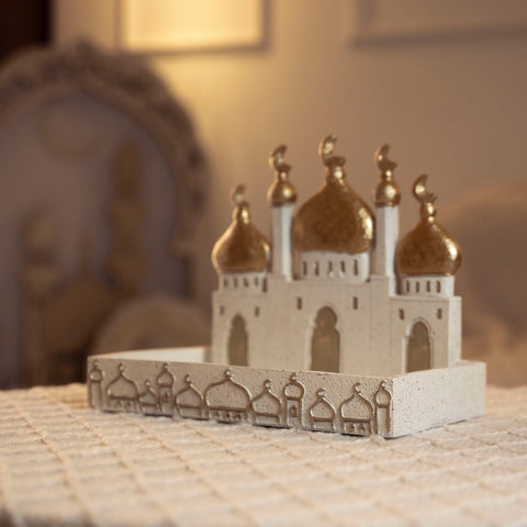 صواني تقديم رمضانية على شكل مسجد