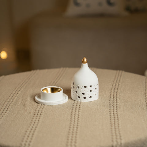 مبخرة مذهبة