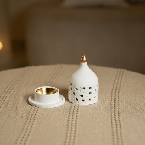 مبخرة مذهبة