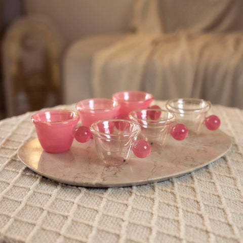 طقم فناجين 6 قطع -Poweder