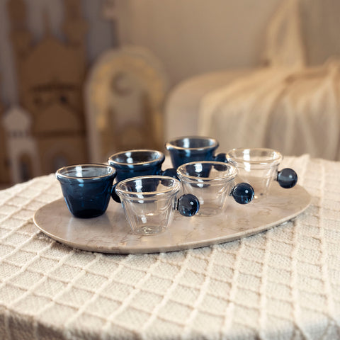 طقم فناجين 6 قطع -Deep Blue