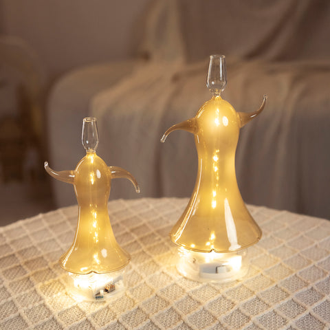 دراويش زجاجي دوار - Dark Brown