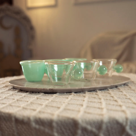 طقم فناجين 6 قطع - Green