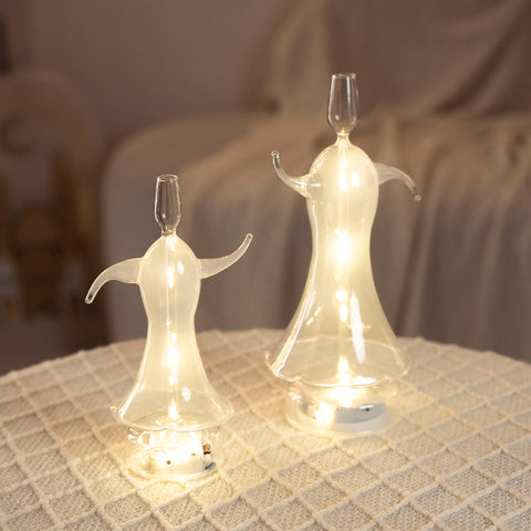 دراويش زجاجي دوار _Off White