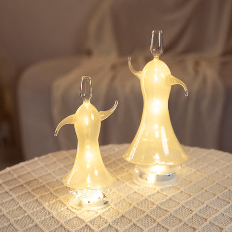 دراويش زجاجي دوار - Light Brown